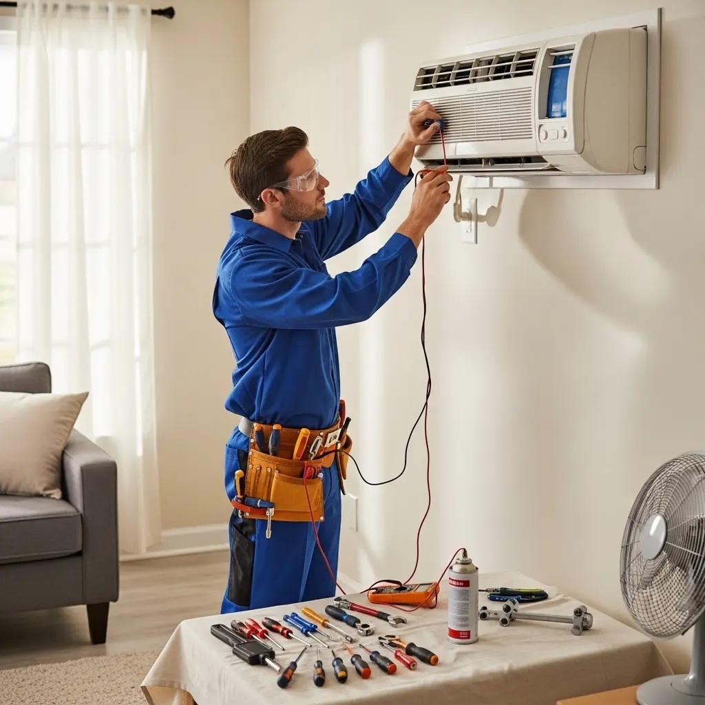 Kula Midea Midea klima gaz dolumu ve bakım – Enerji verimliliği artırıldı. - Teknik servis örneği